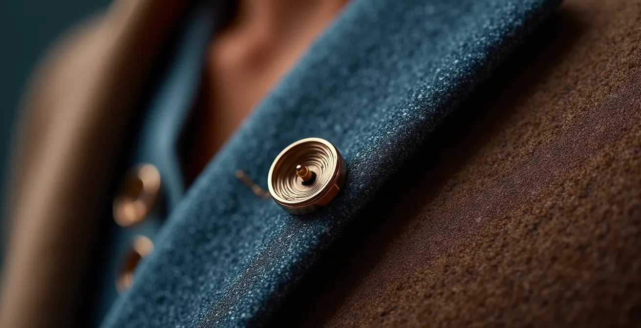 Detalle macro de combinación armoniosa de metales en accesorios profesionales