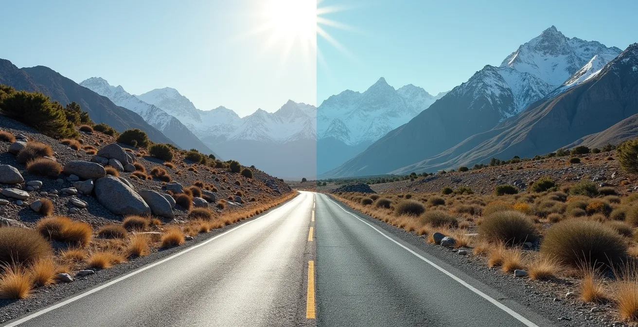 Comparación visual entre filtros categoría 3 y 4 en diferentes condiciones de luz